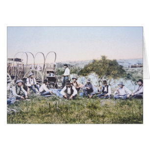 Cowboys at Lunch, 1904 (photo)