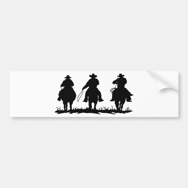 Cowboys Bumper Sticker (Front)