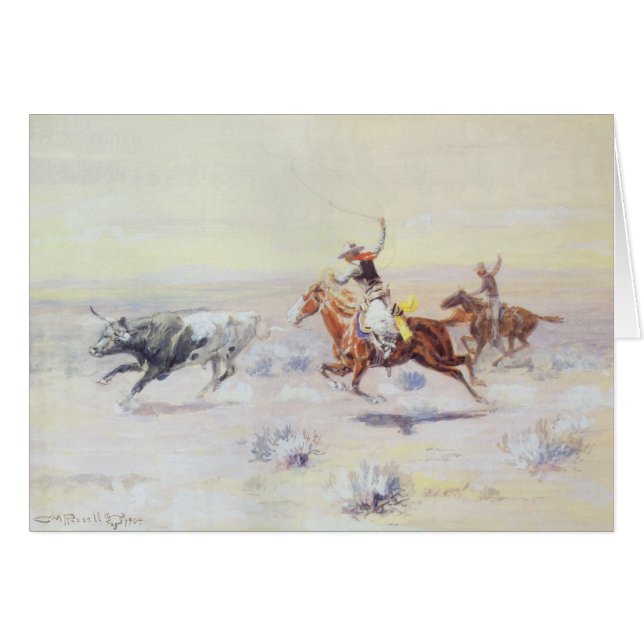 Cowboys from the Bar Triangle by CM Russell (Front Horizontal)