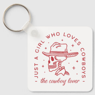 Cowboys lover cowgirl aesthetic key ring
