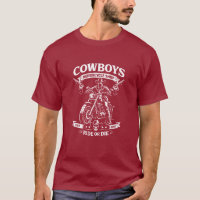 Cowboys Motorcycle Shop Est. 1967 Vintage T-Shirt
