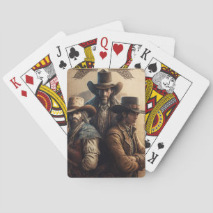 Cowboys Playing Cards 