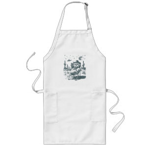 Cowboys UFO Western Long Apron
