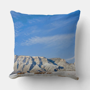 Cowboys with Heard of Horses Cushion
