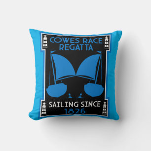 Cowes Isle of Wight Yacht Regatta Cushion