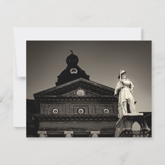 COWETA COUNTY COURTHOUSE Invitation (Front)