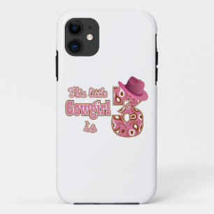 Cowgirl 3rd Birthday iPhone 11 Case