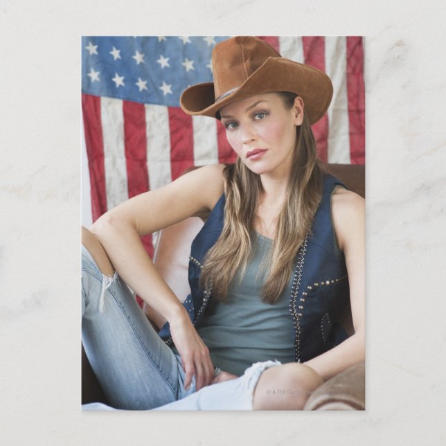 Cowgirl 5 postcard (Front)