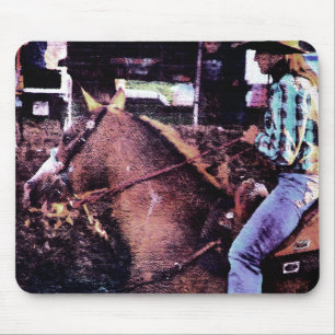 Cowgirl and Horse Mouse Pad