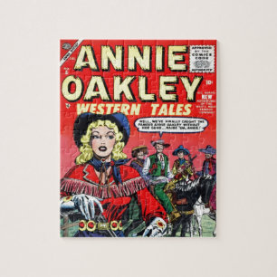 Cowgirl Annie Oakley Jigsaw Puzzle