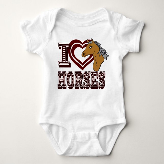 Cowgirl Baby and Toddler Clothes Bodysuit (Front)