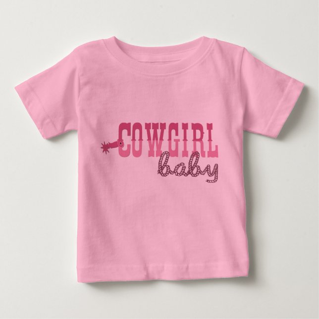 Cowgirl Baby Baby T-Shirt (Front)