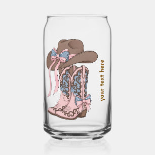 cowgirl boots  can glass