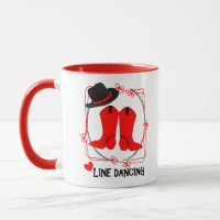 Cowgirl Boots Cute Line Dancing Theme Graphic