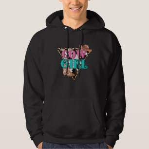 Cowgirl Boots Horse Lover Rodeo Country Line Danci Hoodie