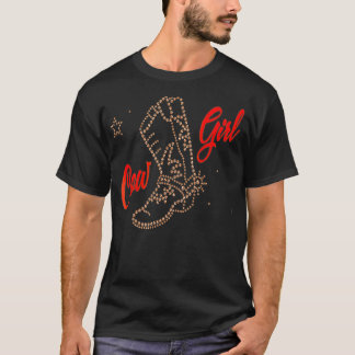 Cowgirl Boots  Western Girl Country T-Shirt