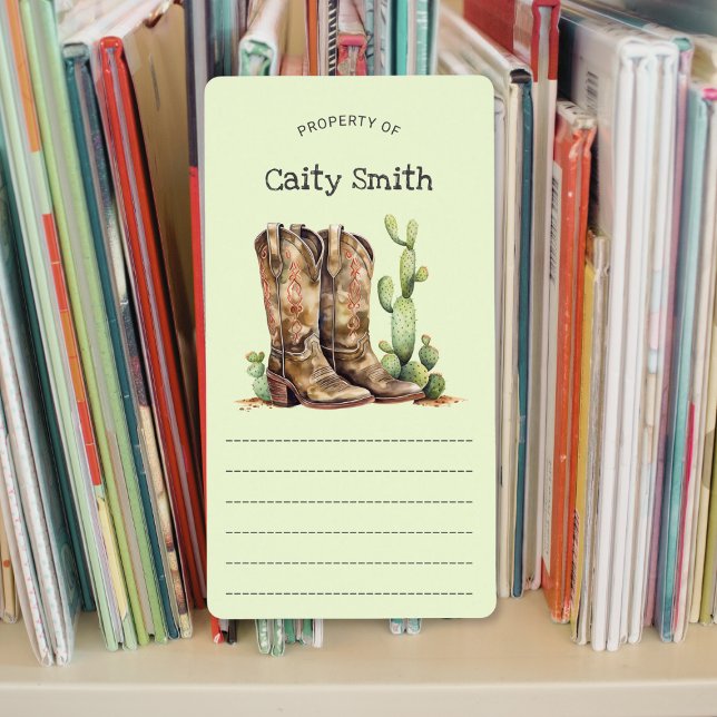 Cowgirl Boots with heels cactus property of  (Creator Uploaded)