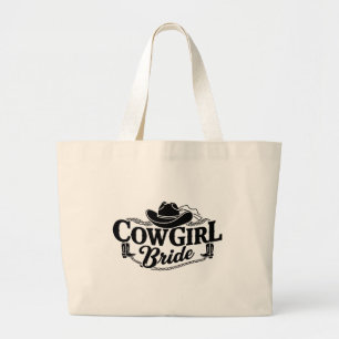 Cowgirl Bride Tote Bag