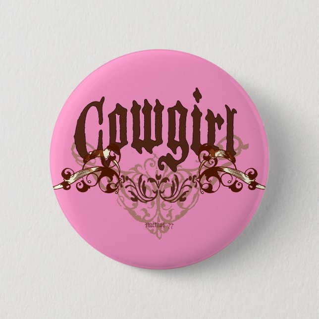 Cowgirl Button (Front)