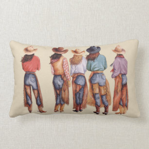 Cowgirl Butts Lumbar Cushion