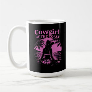Cowgirl By The Coast Style Western Beachy Women Coffee Mug