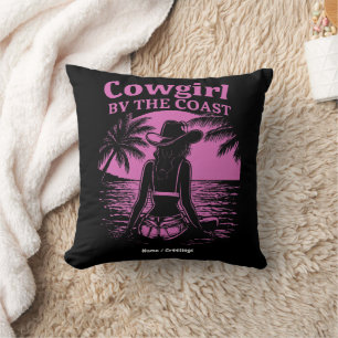 Cowgirl By The Coast Style Western Beachy Women Cushion