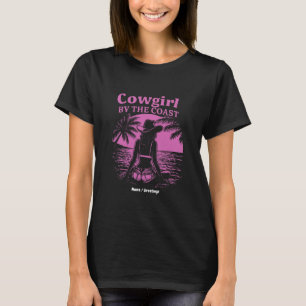 Cowgirl By The Coast Style Western Beachy Women T-Shirt