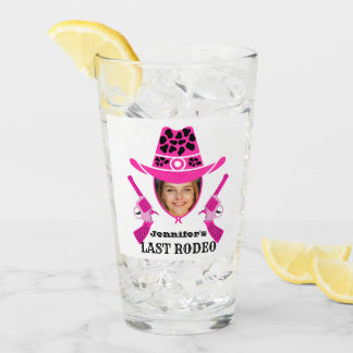 Cowgirl Custom Photo Glass