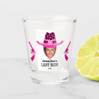 Cowgirl Custom Photo Shot Glass