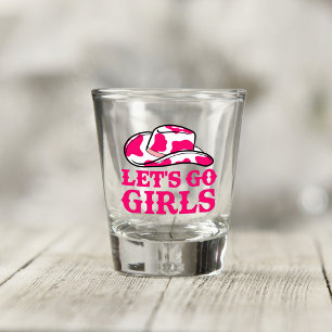 Cowgirl Disco Last Rodeo Bachelorette Shot Glass