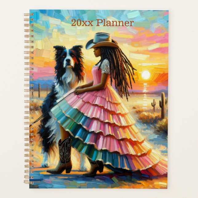 Cowgirl Dreams 202x Planner (Front)