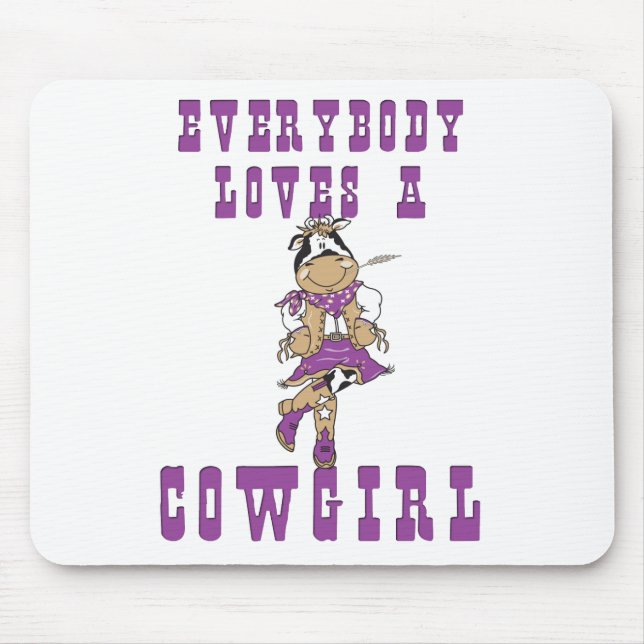 CowGirl Gifts Mouse Pad (Front)