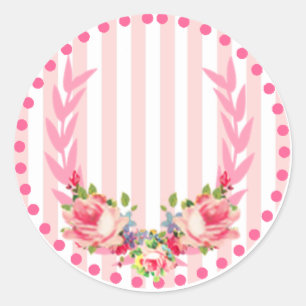 Cowgirl Horse Floral Sticker