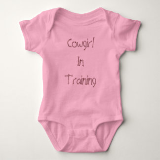 Cowgirl InTraining Baby Bodysuit