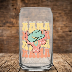 Cowgirl Mama Western Mother’s Day Unique Can Glass