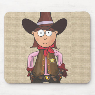 Cowgirl Mouse Pad