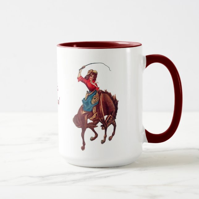 Cowgirl Mug (Right)