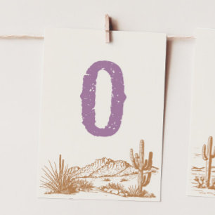 Cowgirl "O" High Chair Bunting Banner Card