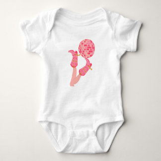 Cowgirl Pink Boots, Country Concert Baby Bodysuit