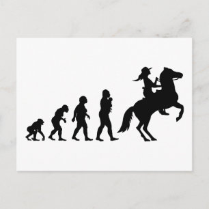 Cowgirl Postcard