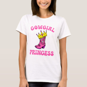 Cowgirl Princess Pink  T-Shirt