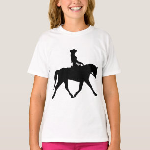 Cowgirl Riding Her Horse T-Shirt