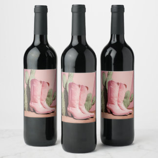 Cowgirl Rosé  Wine Label