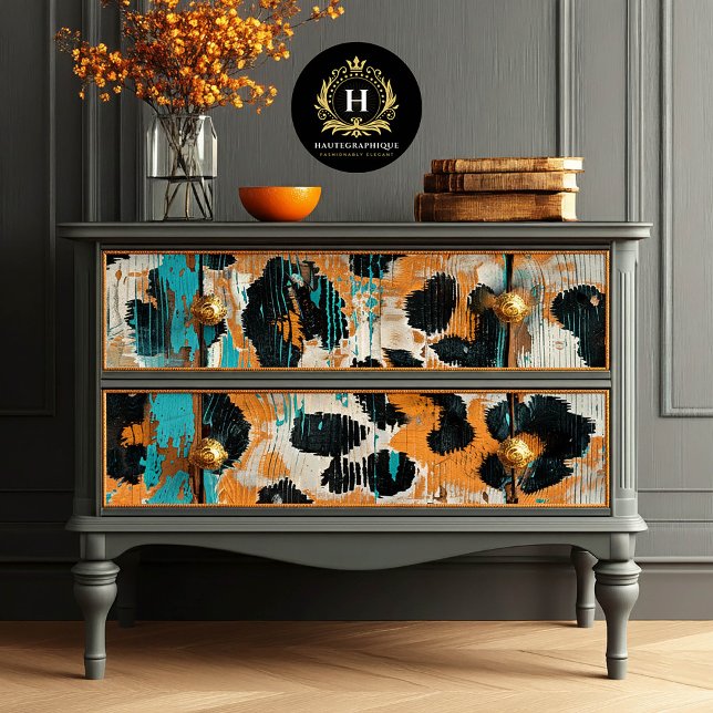 Cowgirl Rustic Western Country Wood Decoupage  Tissue Paper (Creator Uploaded)