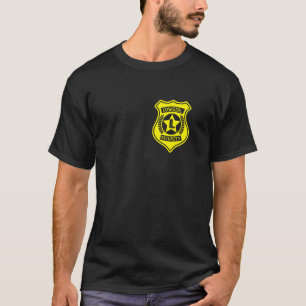 Cowgirl Security Badge Halloween Costume for Dad T-Shirt