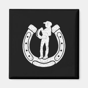 Cowgirl Silhouette Horsescute Ss Cute Ss Horseback Magnet