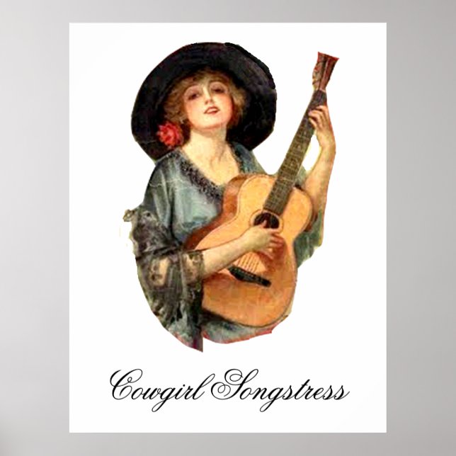 Cowgirl Songstress Poster (Front)