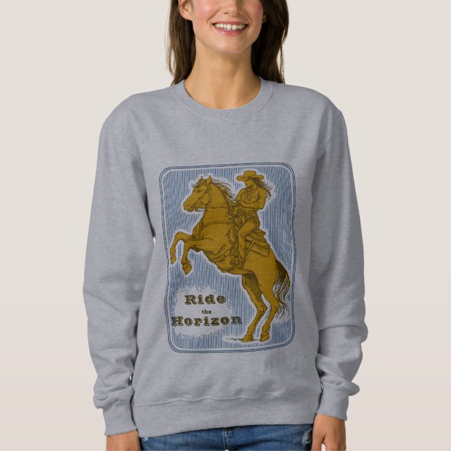 cowgirl sweatshirt (Front)