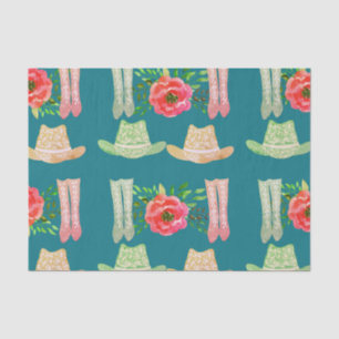 Cowgirl Tissue Paper