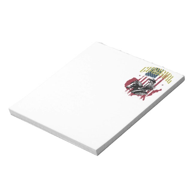 COWGIRL USA NOTEPAD (Rotated)